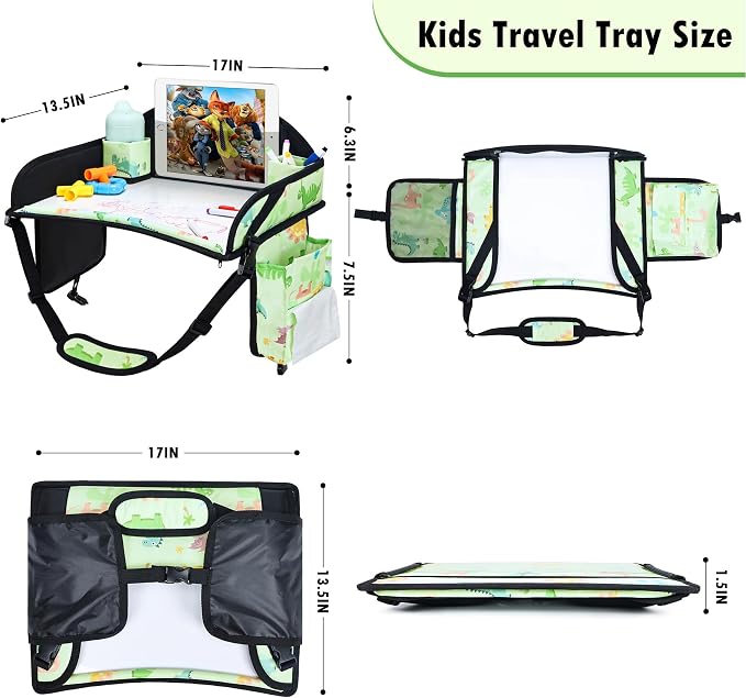 Kids Travel Tray, Toddler Road Trip Essentials - Image 10