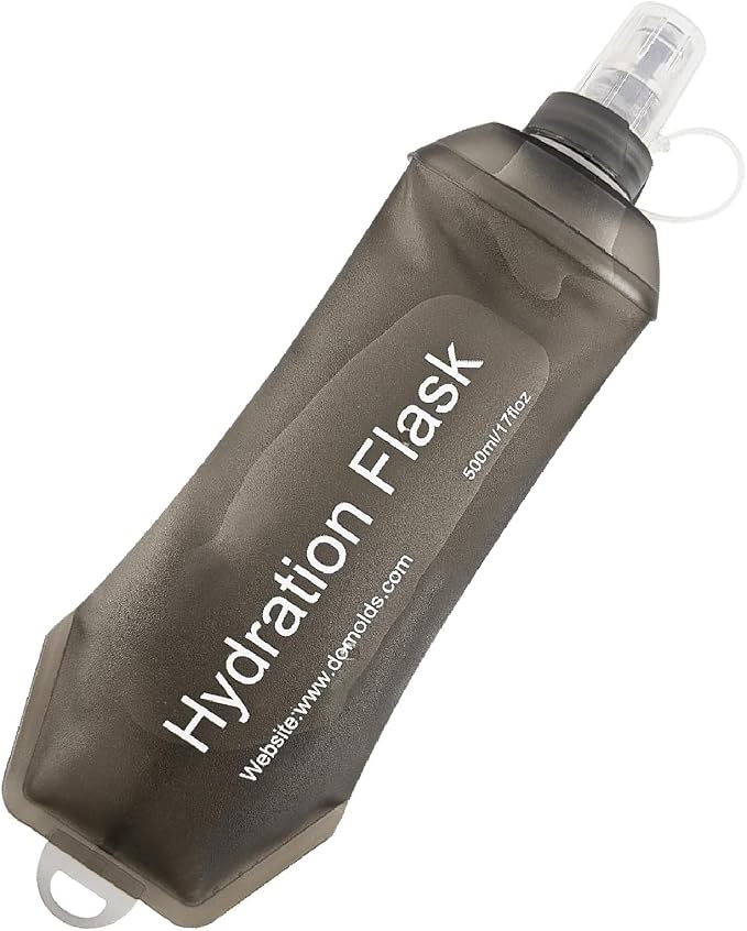 AXEN Soft Flask TPU Foldable Running Hydration Flask, Soft Collapsible Water by AXEN