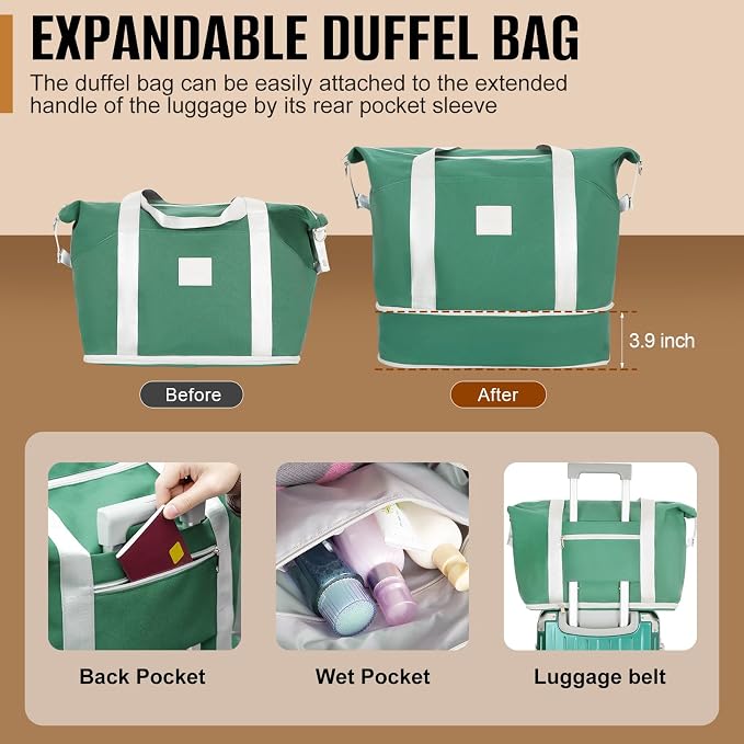 Romswi 5-Piece Luggage Set - Image 7