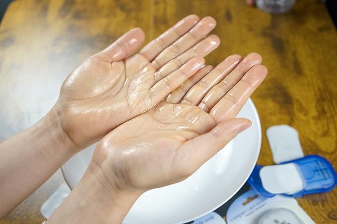 Portable Soap Sheets – 500pcs – Pocket-Size Biodegradable Hand Wash Paper - Image 9