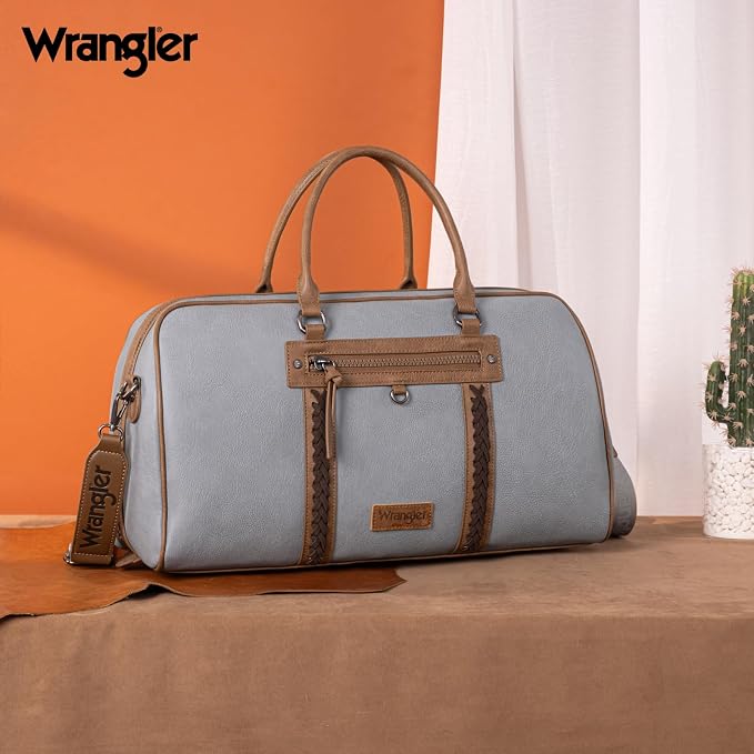 Wrangler Travel Duffel Bag Large Weekender Bag - Image 6