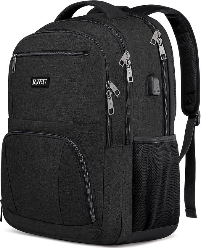 School Backpack for Teen Boys & College Students by RJEUBACKPACK