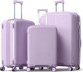 Nazhura Luggage Set, 3-Piece Hardside Suitcase Set, 20-inch Carry On, 28-inch by NazhuraGoodCompanionAtHome
