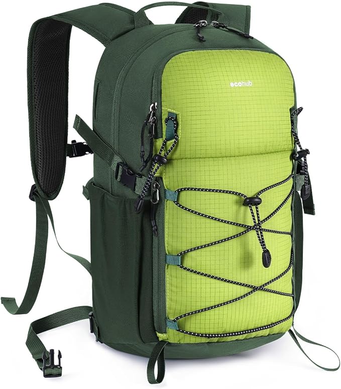 ECOHUB Small Hiking Backpack for Men Women, 20L Lightweight Travel Backpacks by ECOHUB