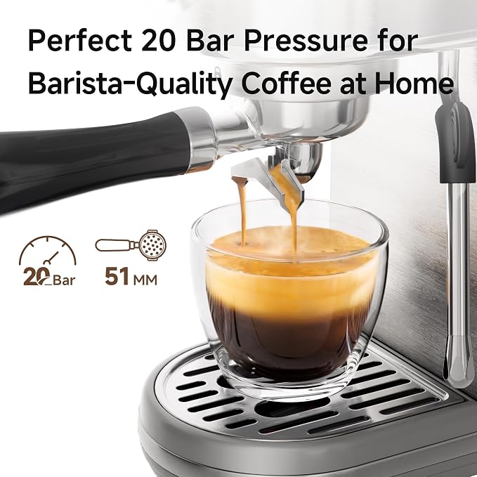 HIBREW H10B - 51mm Espresso Machine - Temperature & Cup Volume Adjustable at - Image 3