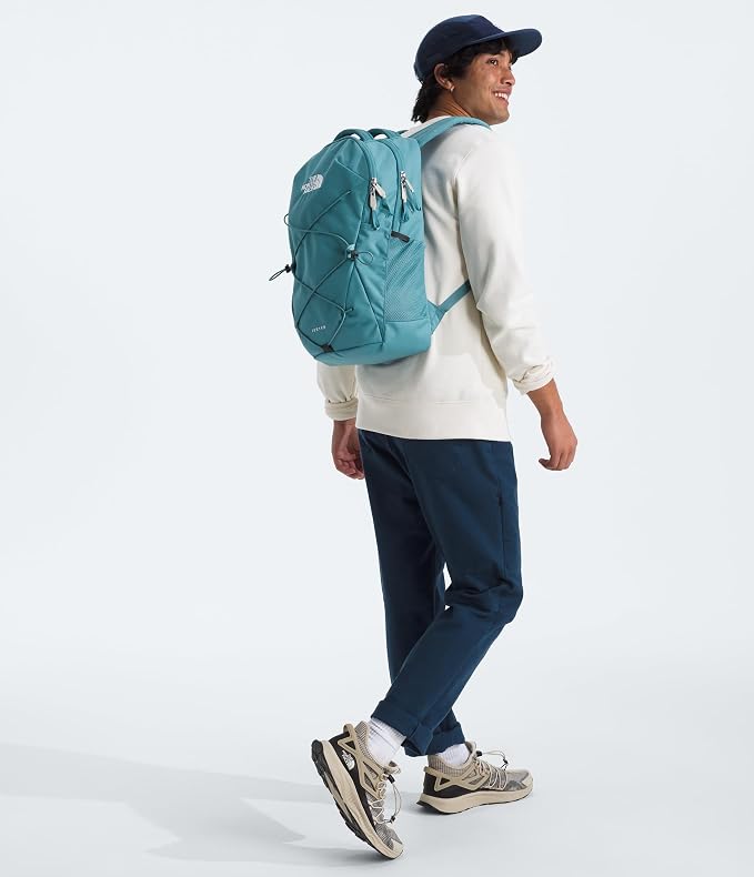 THE NORTH FACE Jester Everyday Laptop Backpack, Algae Blue/TNF White, One Size - Image 6