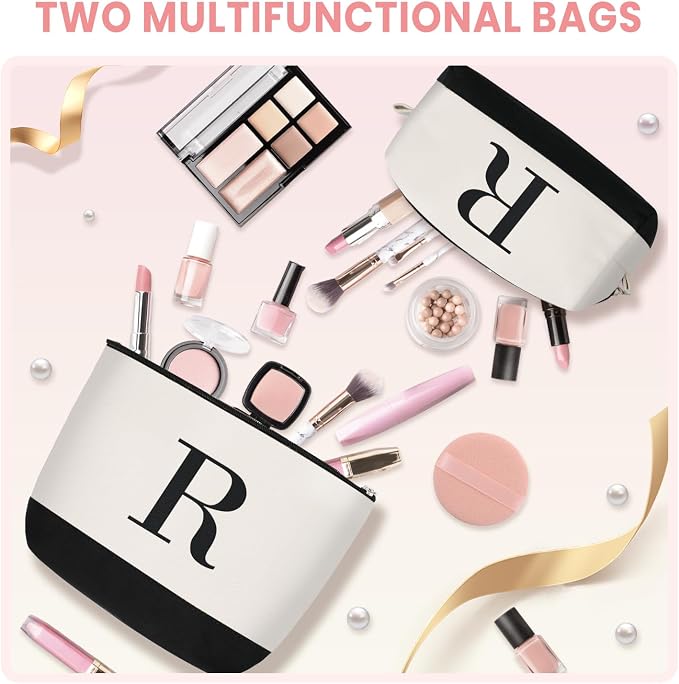 BAGAIL Initial Tote Bag, Personalized Birthday Gifts - Image 4