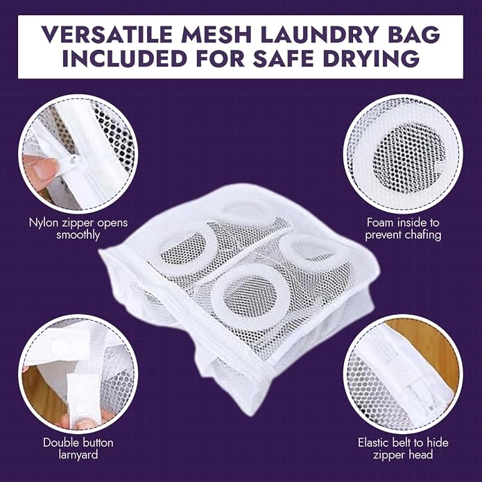 Shoe Cleaning Kit: Shoe Washing Bag, Mesh Laundry Bag - Image 5