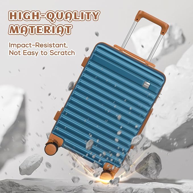 imiomo Luggage Sets 3 Piece, Expandable Hardside Suitcase Set - Image 5