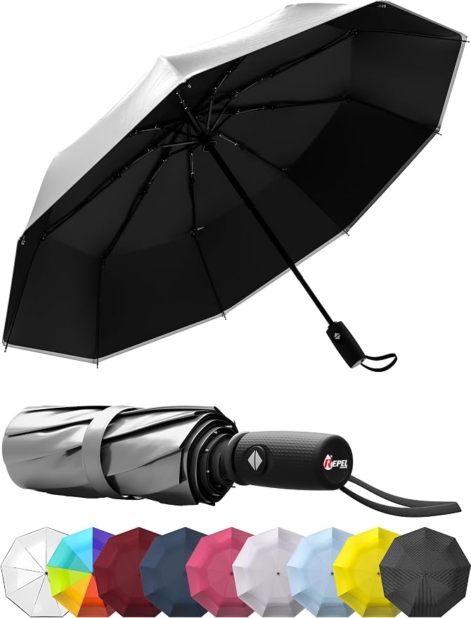 REPEL Windproof Travel Umbrella by RepelUmbrella