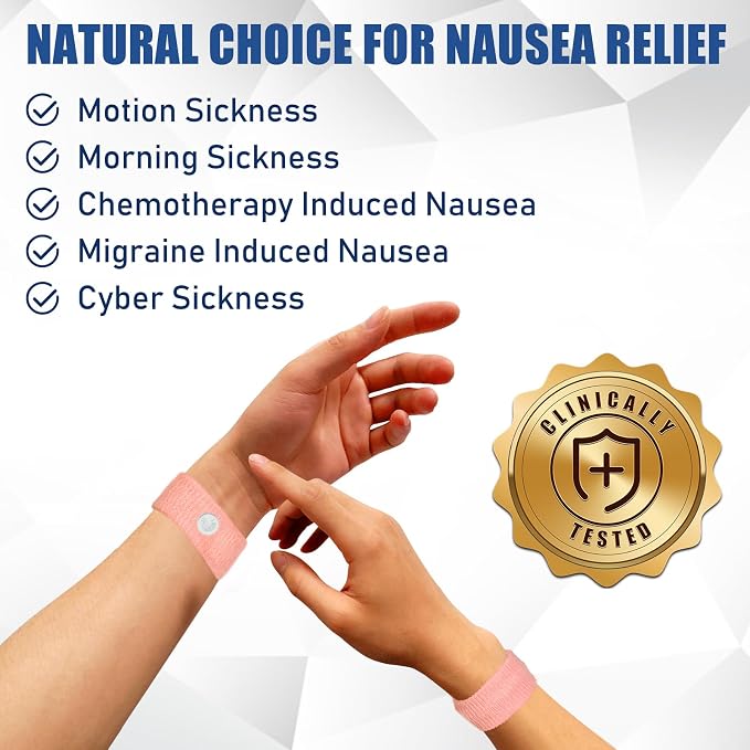 Motion Sickness Bands Anti Nausea Wristband - Image 2