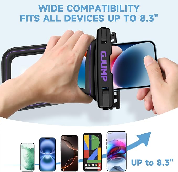 2 Pack Floating Waterproof Phone Pouch, Essential - Image 3