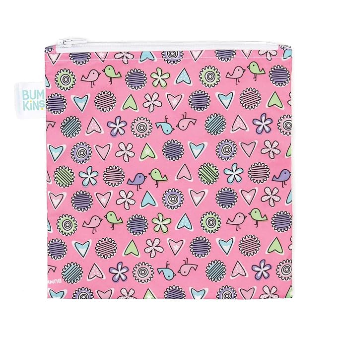 Bumkins Reusable Sandwich and Snack Bags, by Bumkins
