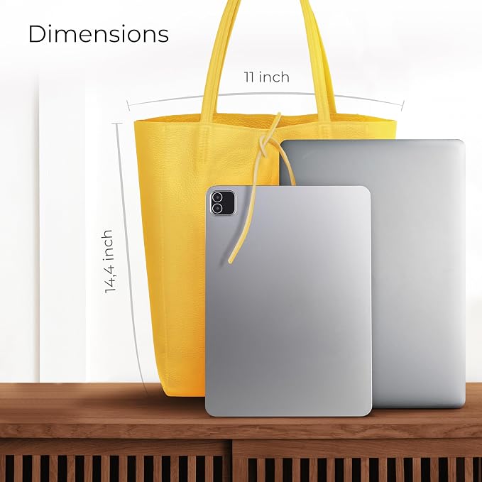 Italian Calf Leather Tote for Women - Image 2