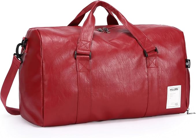 Leather Sports Gym Tote Bag by HillDog
