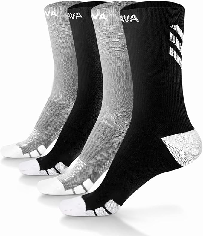 DOVAVA Dri-tech Compression Crew Socks, Comfort Boost Circulation by Dovava