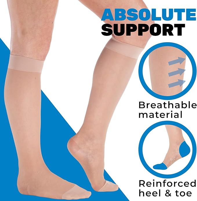 Made in USA - Plus Size Compression Stockings - Image 4