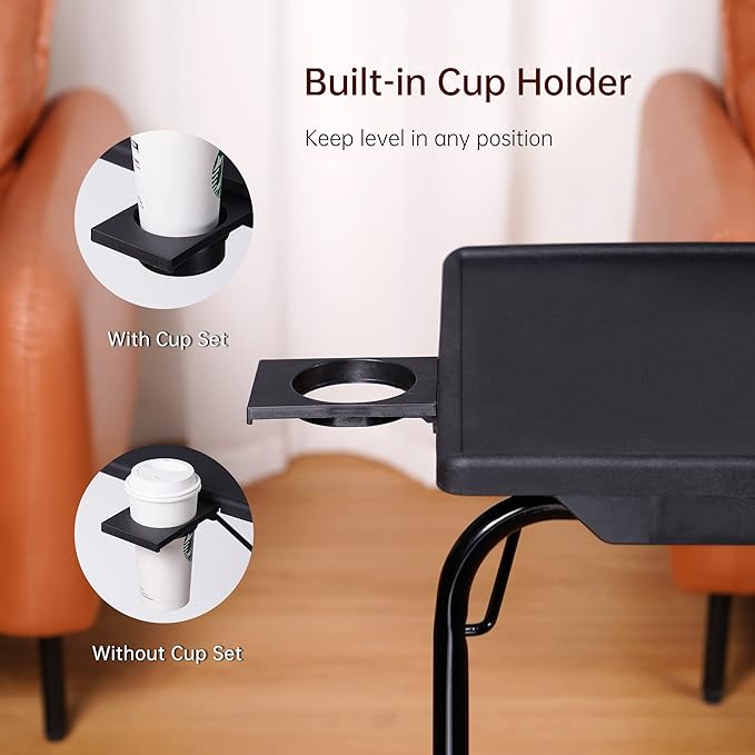 Allpop TV Tray Table, Adjustable TV Dinner Tray - Image 6