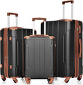 Merax Luggage Set 3 Piece Expandable Lightweight Spinner Suitcase by Merax