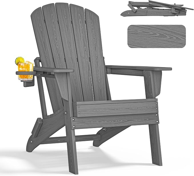 Folding Adirondack Chair by nevilywood