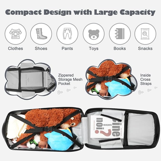 iubest Scooter Luggage Carry On Scooter Suitcase - Image 7