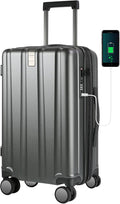 KROSER Hardside Expandable Carry On Luggage by KROSER