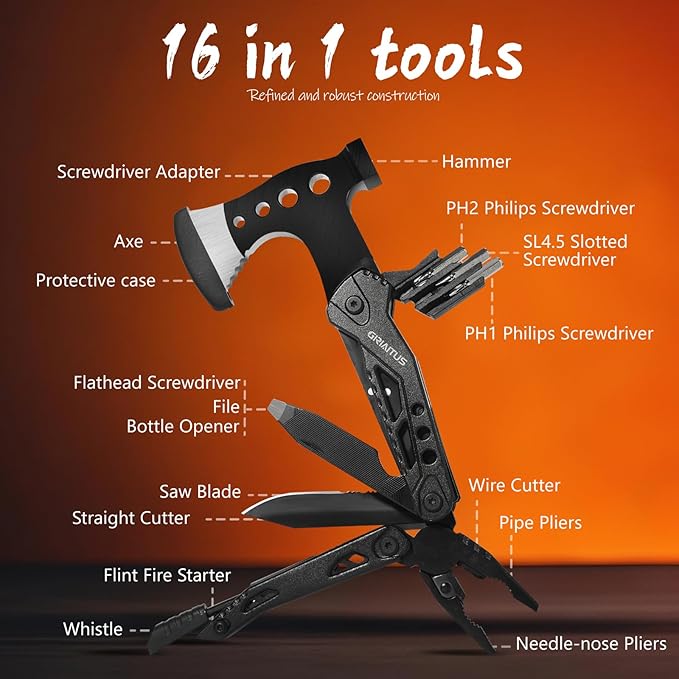 Camping Multitool Accessories Stocking Stuffers - Image 2