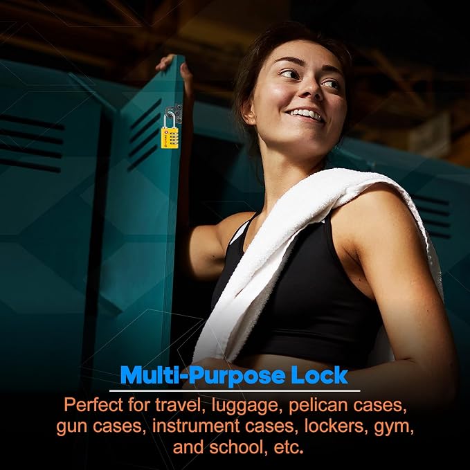 Forge Dual-Opening: Key or Combination Access Lock, TSA Approved Locks - Image 4