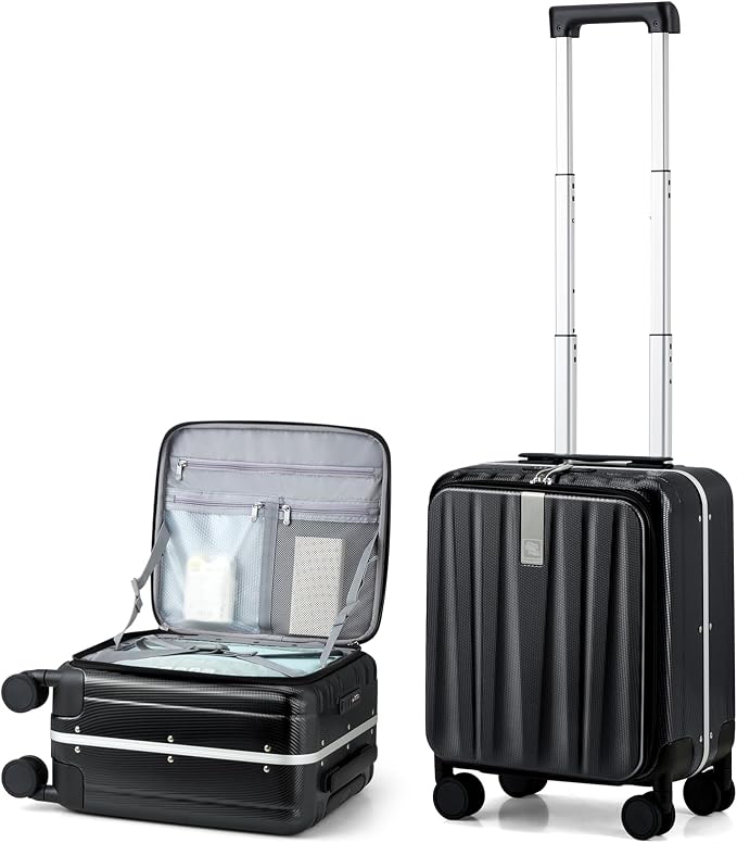 Hanke 16 inch Underseat Carry On Suitcases by Hanke