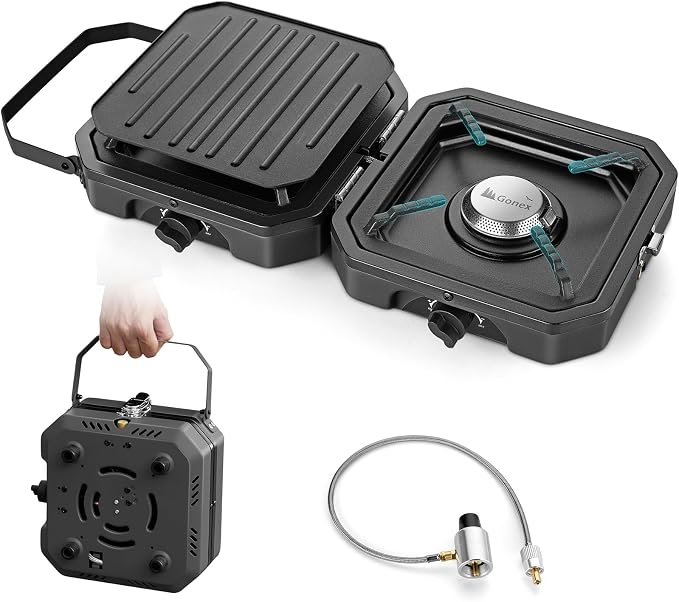 Gonex 2 Burner Propane Camping Stove by Gonex