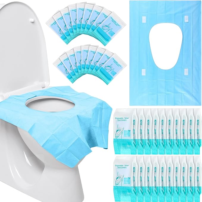 Yahenda 200 Pack Toilet Seat Covers Disposable Extra Large Individually Wrapped by Yahenda