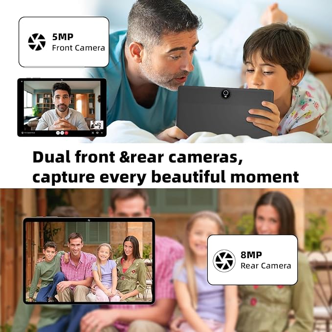 2025 Upgraded Android 14 Tablet, 11inch Tablet PC, Support Face Unlock - Image 6