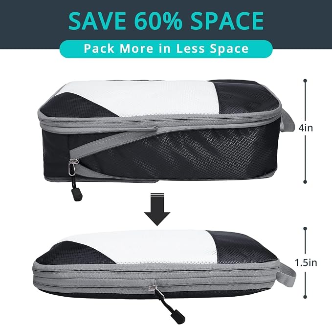7 Set Compression Packing Cubes - Image 2