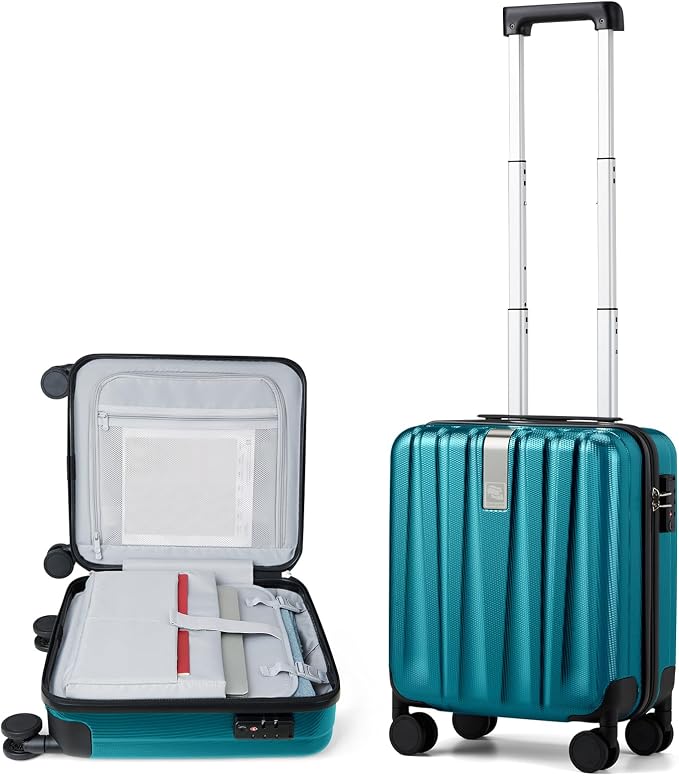 Hanke 16 Inch Underseat Carry on Suitcases by Hanke