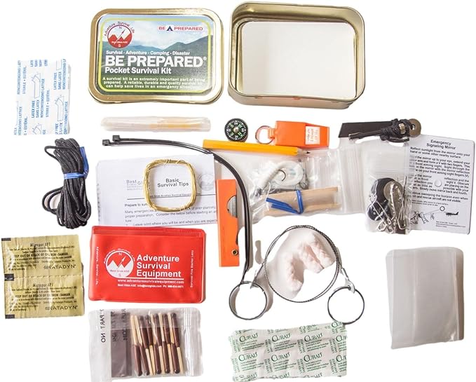 Best Glide ASE Be Prepared® Pocket Survival Kit PSK Holder not Included - Image 4