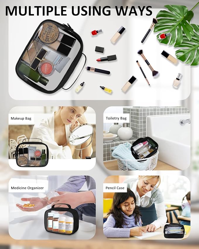 Moyad TSA Approved Clear Toiletry Bag - Image 5