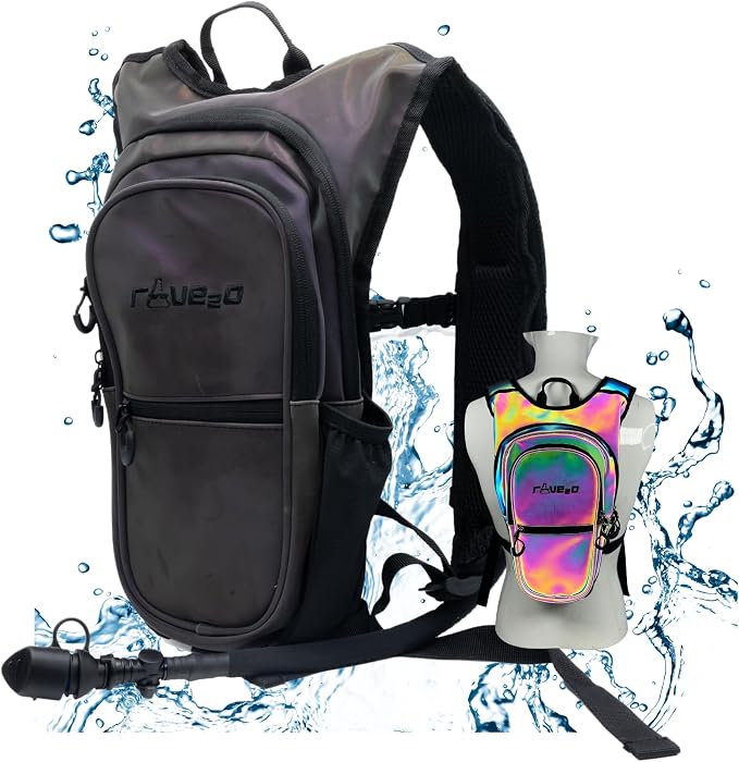 Rave Hydration Backpack – Anti-Theft Festival Hydration Pack by Rave2o