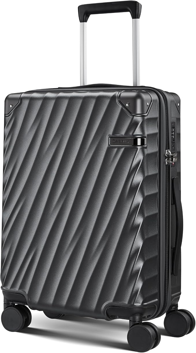 Luggage sets with Spinner Wheels, PC Hard Shell Travel Luggage, Carry On by Unknown