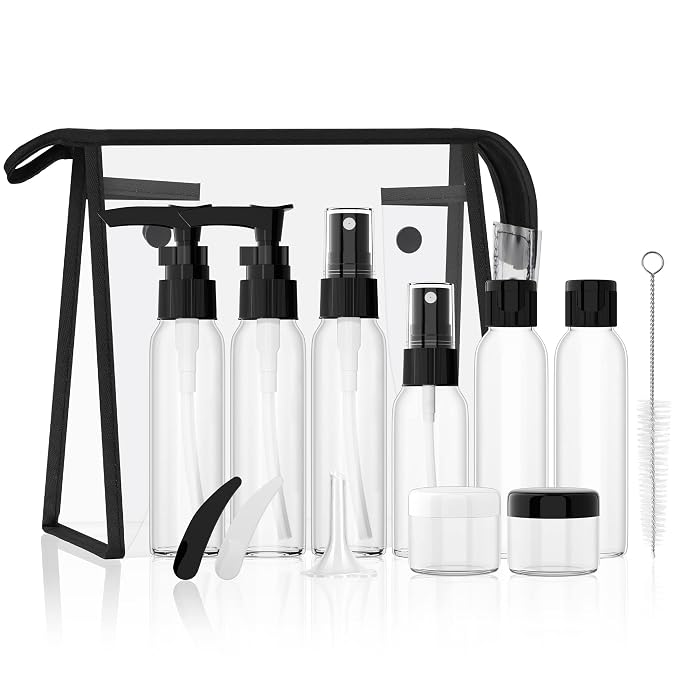 Morfone Travel Bottles Kits -TSA Approved Travelling Size Containers by Morfone