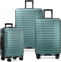 U.S. Traveler Boren Polycarbonate Hardside Rugged Travel Suitcase Luggage by USTraveler