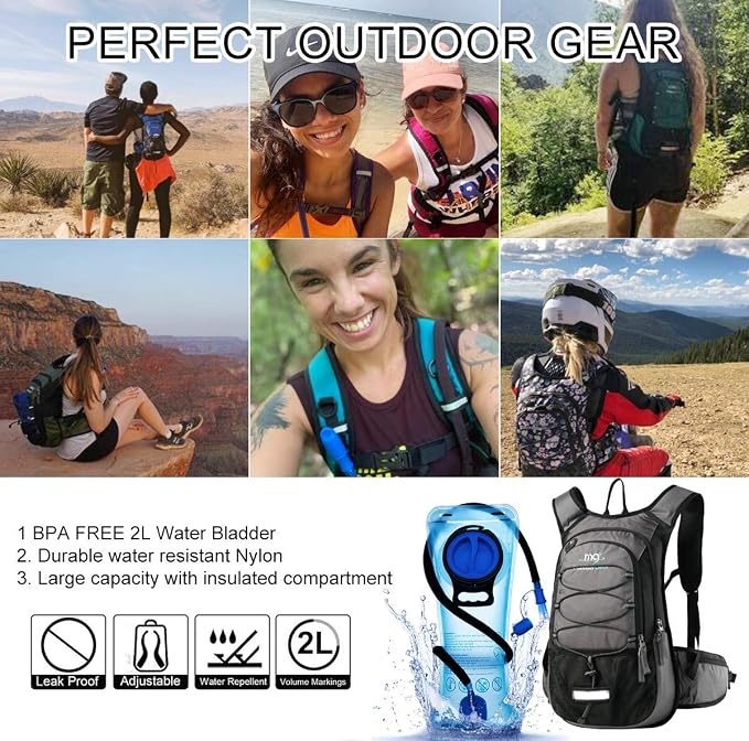 15L Insulated Hydration Backpack Pack - Image 6