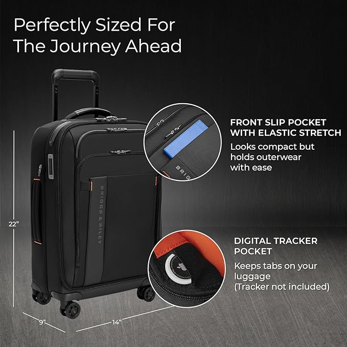 Briggs & Riley Domestic 22" Carry On Expandable Spinner - Image 2