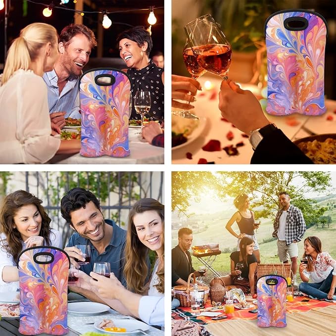 Wine Carrier Tote Personalized Bag - Image 7