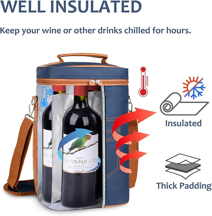 Tirrinia 4 Bottle Wine Gift carrier - Image 2