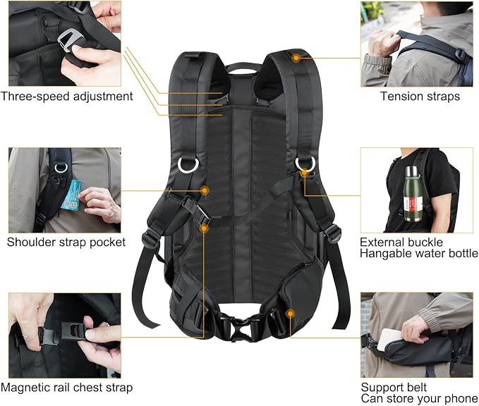 Besnfoto Camera Backpack Waterproof - Image 4