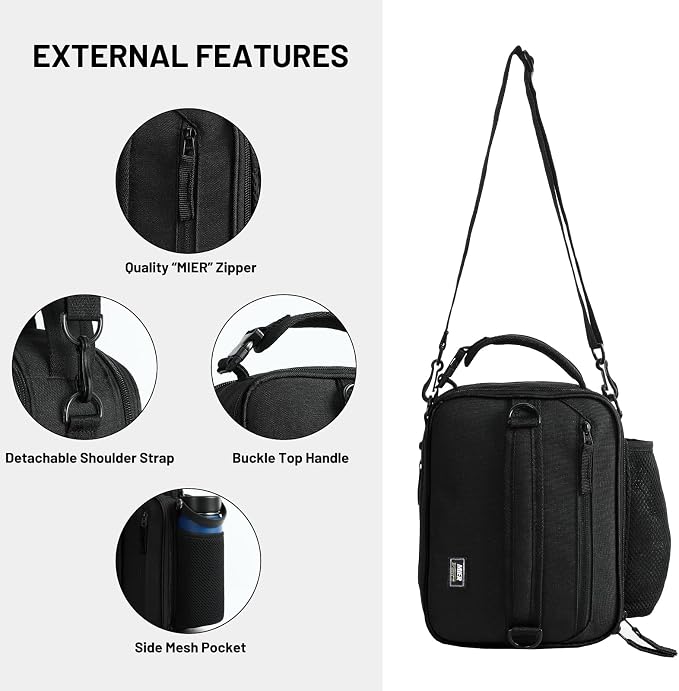 MIER Expandable Lunch Bag Insulated Lunch Box - Image 6