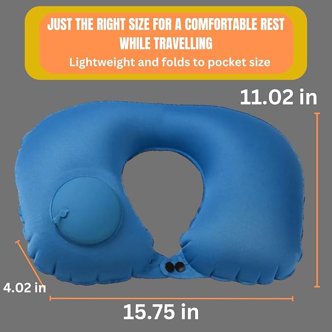 Inflatable Travel Pillows for Airplanes - Image 4