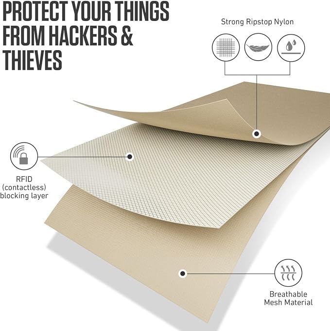 VENTURE 4TH Passport Holder Neck Wallet - Image 5