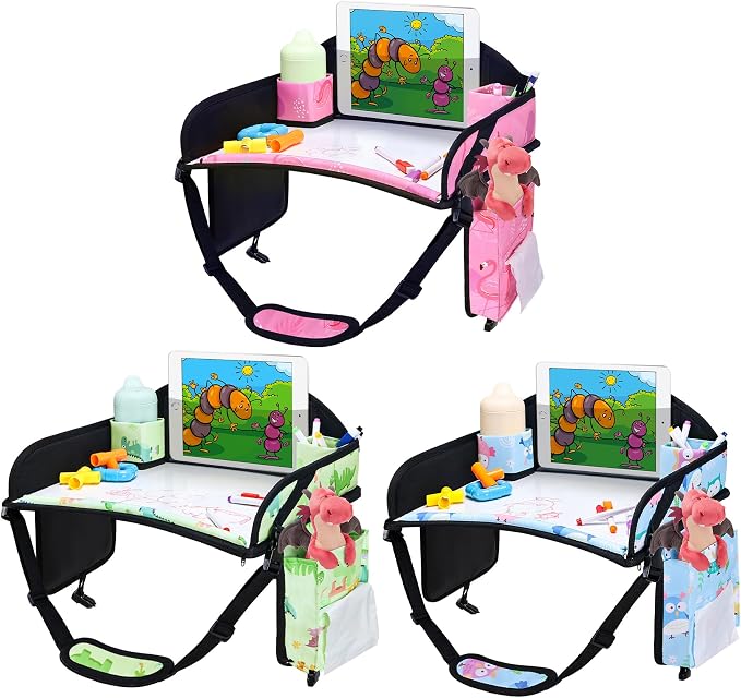 Kids Travel Tray, Toddler Road Trip Essentials by Unknown