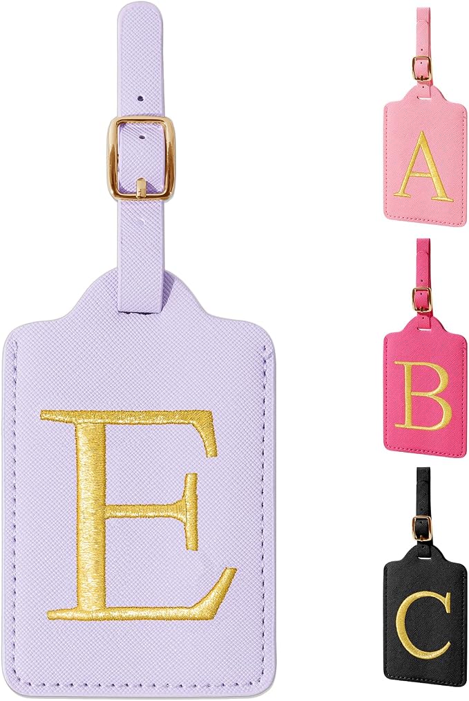 Personalized Initial Luggage Tags by izuzta